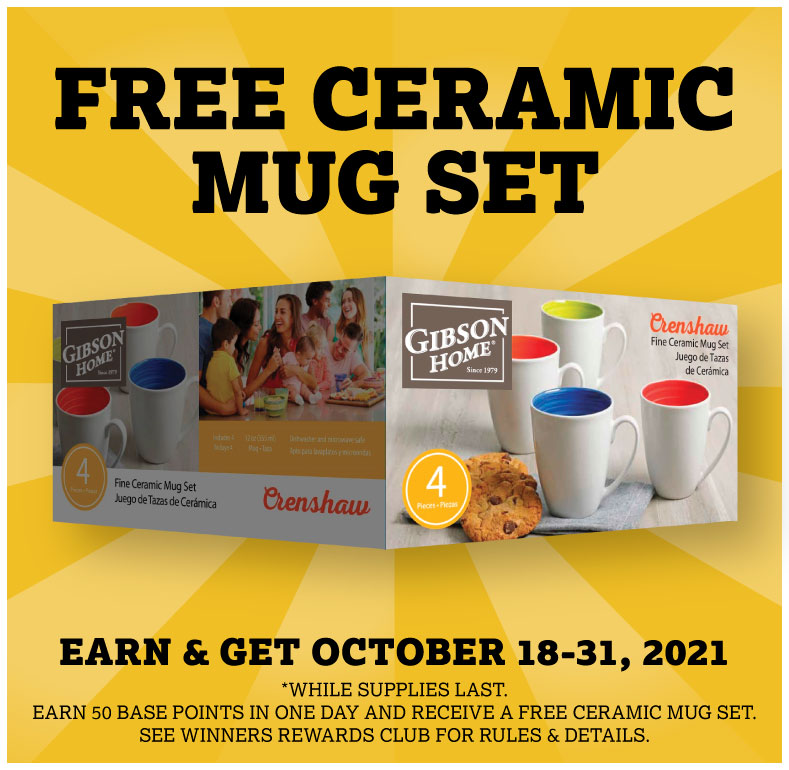 Earn & Get - Ceramic Mug Set