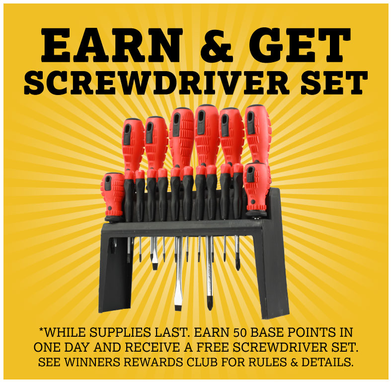 Earn & Get - Screwdriver Set