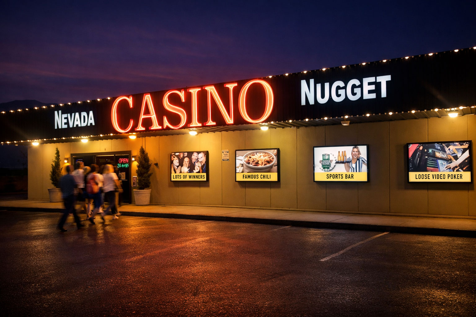 Vizuální reprezentace herního prostředí Nv casino online