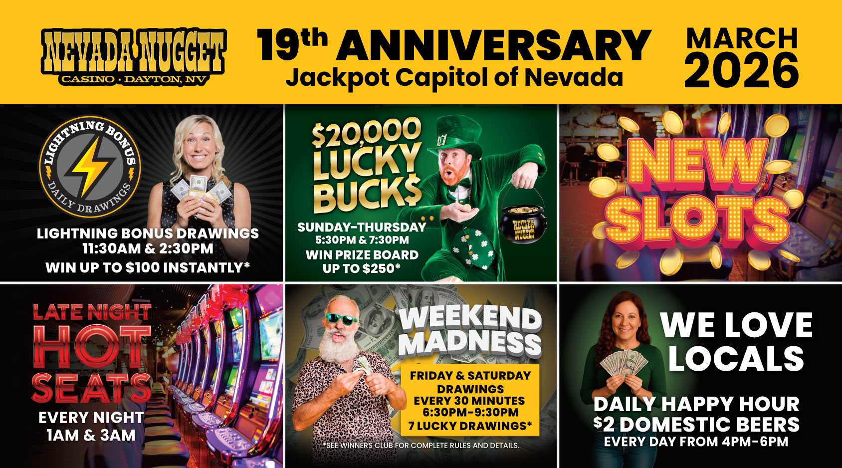 March 2026 Promotions