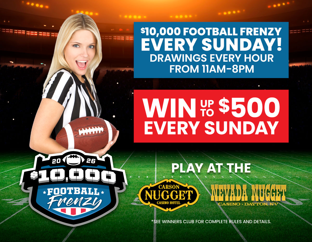 $10,000 Football Frenzy 